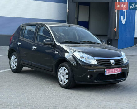 Чорний Дачія Sandero, об'ємом двигуна 1.6 л та пробігом 131 тис. км за 5999 $, фото 3 на Automoto.ua