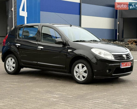 Черный Дачия Сандеро, объемом двигателя 1.6 л и пробегом 131 тыс. км за 5750 $, фото 7 на Automoto.ua