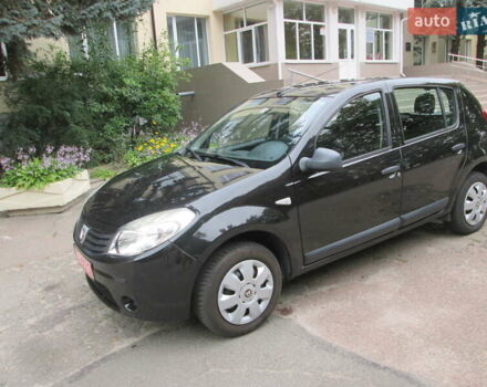 Черный Дачия Сандеро, объемом двигателя 1.6 л и пробегом 220 тыс. км за 4950 $, фото 8 на Automoto.ua