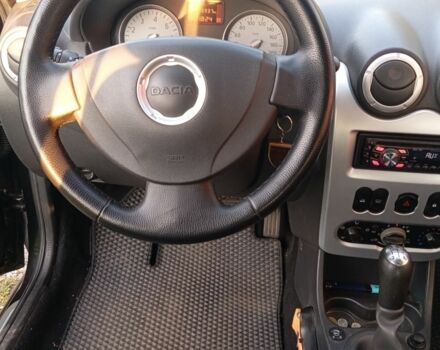 Черный Дачия Сандеро, объемом двигателя 1.2 л и пробегом 146 тыс. км за 5350 $, фото 8 на Automoto.ua