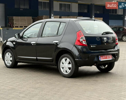 Черный Дачия Сандеро, объемом двигателя 1.6 л и пробегом 131 тыс. км за 5750 $, фото 4 на Automoto.ua
