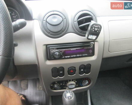 Черный Дачия Сандеро, объемом двигателя 1.6 л и пробегом 220 тыс. км за 4950 $, фото 13 на Automoto.ua