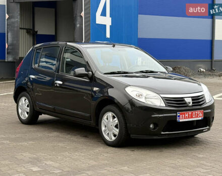 Черный Дачия Сандеро, объемом двигателя 1.6 л и пробегом 131 тыс. км за 5750 $, фото 8 на Automoto.ua