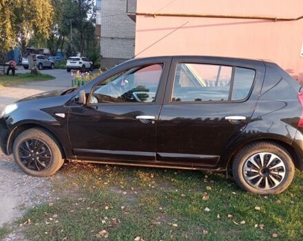 Черный Дачия Сандеро, объемом двигателя 1.2 л и пробегом 146 тыс. км за 5350 $, фото 1 на Automoto.ua