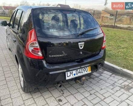 Черный Дачия Сандеро, объемом двигателя 1.2 л и пробегом 165 тыс. км за 4850 $, фото 4 на Automoto.ua