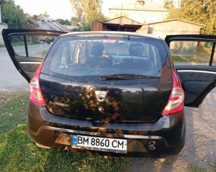 Черный Дачия Сандеро, объемом двигателя 1.2 л и пробегом 146 тыс. км за 5350 $, фото 3 на Automoto.ua