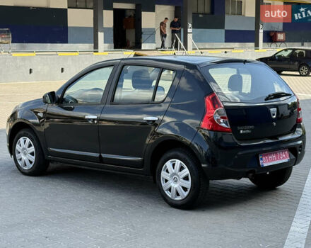 Чорний Дачія Sandero, об'ємом двигуна 1.6 л та пробігом 131 тис. км за 5999 $, фото 10 на Automoto.ua