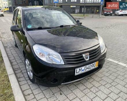 Черный Дачия Сандеро, объемом двигателя 1.2 л и пробегом 165 тыс. км за 4850 $, фото 1 на Automoto.ua