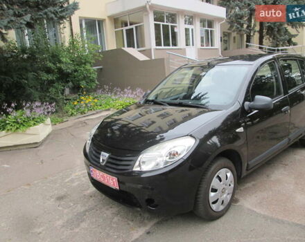 Черный Дачия Сандеро, объемом двигателя 1.6 л и пробегом 220 тыс. км за 4950 $, фото 9 на Automoto.ua