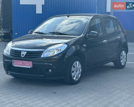 Чорний Дачія Sandero, об'ємом двигуна 1.6 л та пробігом 131 тис. км за 5999 $, фото 12 на Automoto.ua