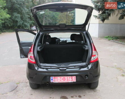 Черный Дачия Сандеро, объемом двигателя 1.6 л и пробегом 220 тыс. км за 4950 $, фото 22 на Automoto.ua
