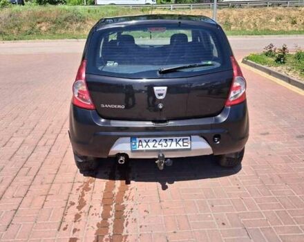 Дачия Сандеро 2011 в Полтаве на Automoto.ua Черный Дачия Сандеро, объемом двигателя 1.6 л и пробегом 150 тыс. км за 5200 $, фото 9 на Automoto.ua