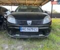 Черный Дачия Сандеро, объемом двигателя 1.15 л и пробегом 230 тыс. км за 4300 $, фото 1 на Automoto.ua