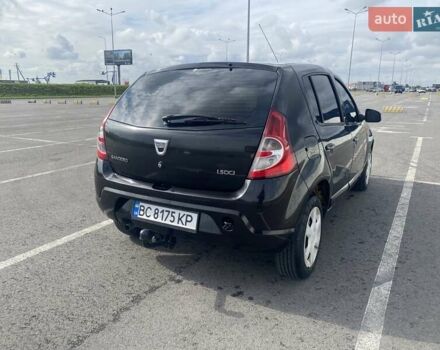 Дачия Сандеро 2012 в Первомайск на Automoto.ua Черный Дачия Сандеро, объемом двигателя 1.5 л и пробегом 222 тыс. км за 4800 $, фото 4 на Automoto.ua