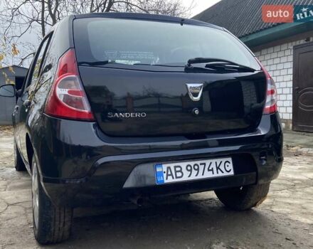 Черный Дачия Сандеро, объемом двигателя 1.1 л и пробегом 150 тыс. км за 5300 $, фото 7 на Automoto.ua