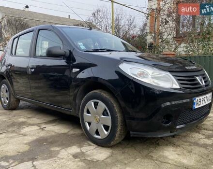 Черный Дачия Сандеро, объемом двигателя 1.1 л и пробегом 150 тыс. км за 5300 $, фото 3 на Automoto.ua