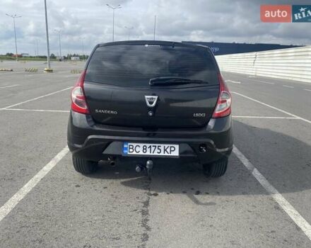 Дачия Сандеро 2012 в Первомайск на Automoto.ua Черный Дачия Сандеро, объемом двигателя 1.5 л и пробегом 222 тыс. км за 4800 $, фото 5 на Automoto.ua