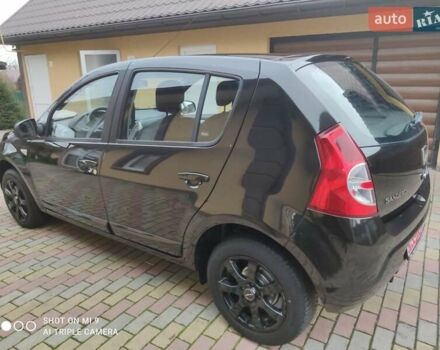 Черный Дачия Сандеро, объемом двигателя 1.2 л и пробегом 155 тыс. км за 4950 $, фото 5 на Automoto.ua