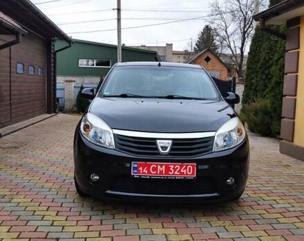 Черный Дачия Сандеро, объемом двигателя 1.2 л и пробегом 155 тыс. км за 4950 $, фото 1 на Automoto.ua