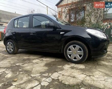 Черный Дачия Сандеро, объемом двигателя 1.1 л и пробегом 150 тыс. км за 5300 $, фото 5 на Automoto.ua