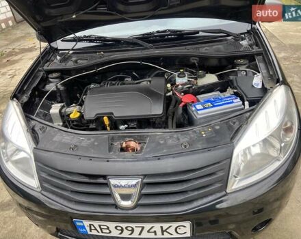 Черный Дачия Сандеро, объемом двигателя 1.1 л и пробегом 150 тыс. км за 5300 $, фото 8 на Automoto.ua