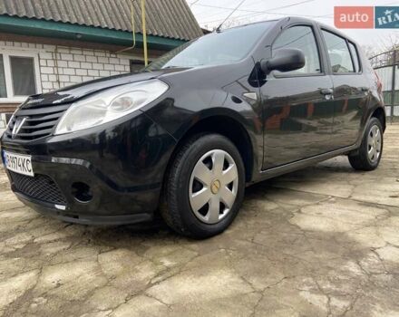 Черный Дачия Сандеро, объемом двигателя 1.1 л и пробегом 150 тыс. км за 5300 $, фото 2 на Automoto.ua