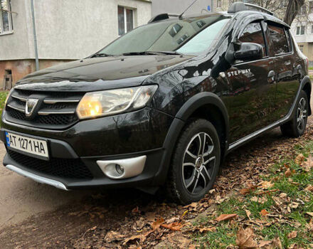Черный Дачия Сандеро, объемом двигателя 1.5 л и пробегом 215 тыс. км за 7650 $, фото 3 на Automoto.ua