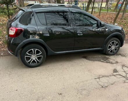 Черный Дачия Сандеро, объемом двигателя 1.5 л и пробегом 215 тыс. км за 7650 $, фото 1 на Automoto.ua