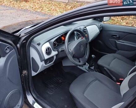 Черный Дачия Сандеро, объемом двигателя 1.2 л и пробегом 148 тыс. км за 4999 $, фото 13 на Automoto.ua