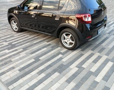 Черный Дачия Сандеро, объемом двигателя 1.5 л и пробегом 212 тыс. км за 9500 $, фото 4 на Automoto.ua