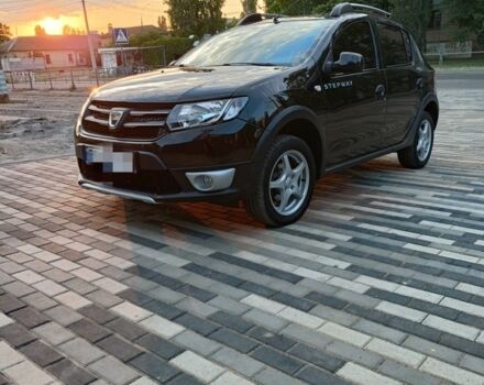 Черный Дачия Сандеро, объемом двигателя 1.5 л и пробегом 212 тыс. км за 9500 $, фото 1 на Automoto.ua