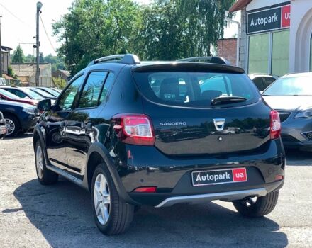 Черный Дачия Сандеро, объемом двигателя 0.9 л и пробегом 211 тыс. км за 6980 $, фото 6 на Automoto.ua