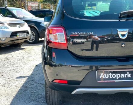 Черный Дачия Сандеро, объемом двигателя 0.9 л и пробегом 211 тыс. км за 6980 $, фото 9 на Automoto.ua