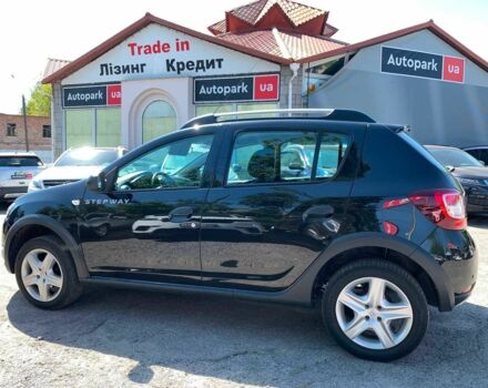 Черный Дачия Сандеро, объемом двигателя 0.9 л и пробегом 211 тыс. км за 6980 $, фото 7 на Automoto.ua