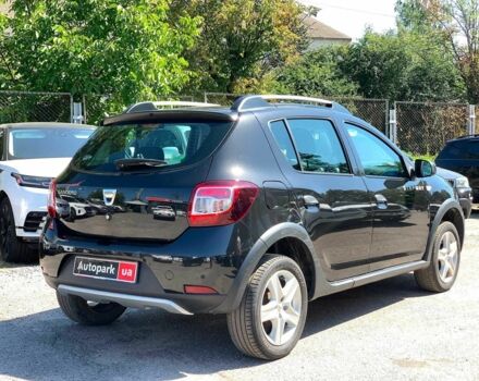 Черный Дачия Сандеро, объемом двигателя 0.9 л и пробегом 211 тыс. км за 6980 $, фото 4 на Automoto.ua