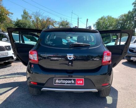 Черный Дачия Сандеро, объемом двигателя 0.9 л и пробегом 211 тыс. км за 6980 $, фото 15 на Automoto.ua