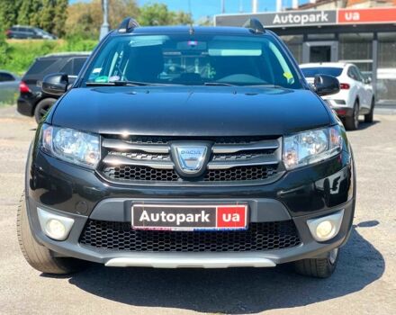 Черный Дачия Сандеро, объемом двигателя 0.9 л и пробегом 211 тыс. км за 6980 $, фото 1 на Automoto.ua