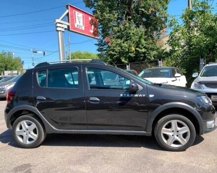 Черный Дачия Сандеро, объемом двигателя 0.9 л и пробегом 211 тыс. км за 6980 $, фото 3 на Automoto.ua