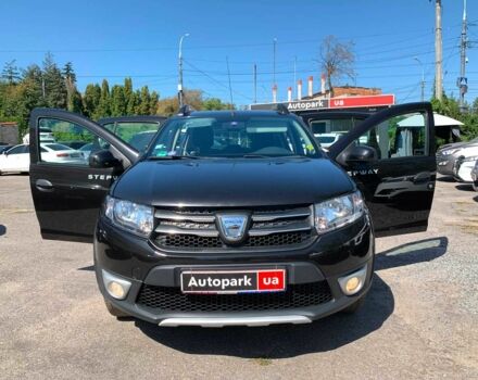 Черный Дачия Сандеро, объемом двигателя 0.9 л и пробегом 211 тыс. км за 6980 $, фото 12 на Automoto.ua