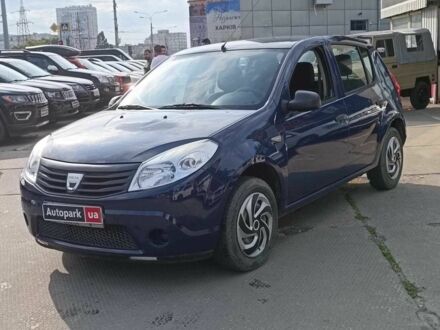 Дачия Сандеро 2009 в Харькове на Automoto.ua Черный Дачия Сандеро, объемом двигателя 1.4 л и пробегом 145 тыс. км за 5190 $, фото 1 на Automoto.ua
