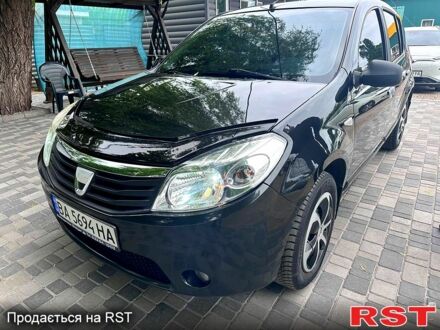 Чорний Дачія Sandero, об'ємом двигуна 1.6 л та пробігом 212 тис. км за 4700 $, фото 1 на Automoto.ua