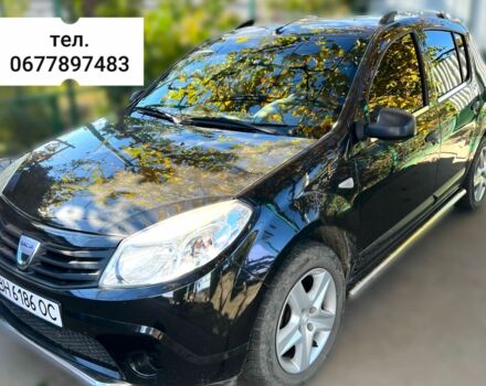 Черный Дачия Сандеро, объемом двигателя 1.1 л и пробегом 112 тыс. км за 5200 $, фото 1 на Automoto.ua