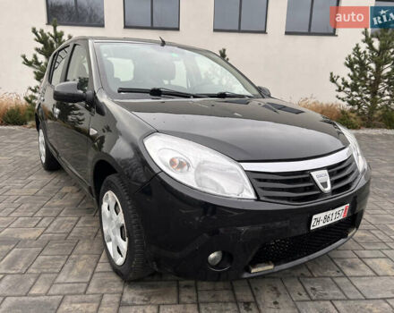 Чорний Дачія Sandero, об'ємом двигуна 1.6 л та пробігом 136 тис. км за 4950 $, фото 1 на Automoto.ua