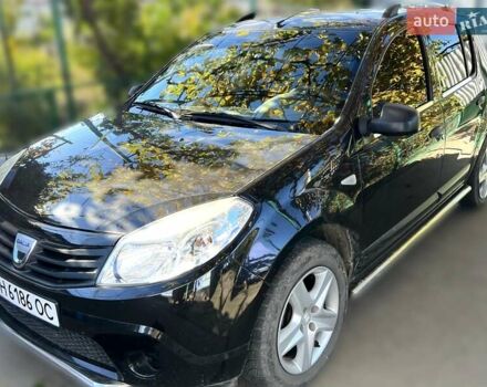 Черный Дачия Сандеро, объемом двигателя 1.15 л и пробегом 112 тыс. км за 5200 $, фото 1 на Automoto.ua