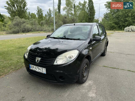Дачія Sandero 2010 у Києві на Automoto.ua Чорний Дачія Sandero, об'ємом двигуна 1.2 л та пробігом 248 тис. км за 2999 $, фото 1 на Automoto.ua