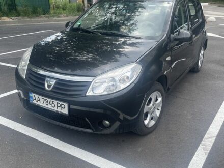 Черный Дачия Сандеро, объемом двигателя 1.1 л и пробегом 280 тыс. км за 3003 $, фото 1 на Automoto.ua