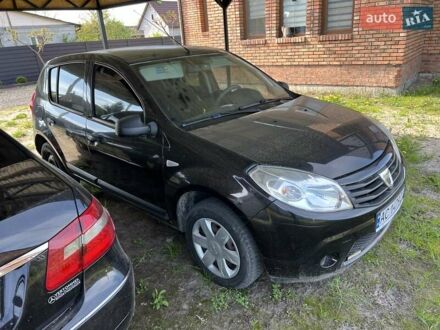 Дачия Сандеро 2011 в Камень-Каширский на Automoto.ua Черный Дачия Сандеро, объемом двигателя 1.15 л и пробегом 230 тыс. км за 4300 $, фото 1 на Automoto.ua