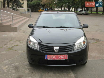 Чорний Дачія Sandero, об'ємом двигуна 1.6 л та пробігом 220 тис. км за 4950 $, фото 1 на Automoto.ua