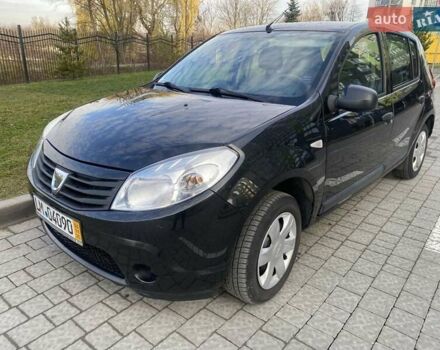Черный Дачия Сандеро, объемом двигателя 1.2 л и пробегом 165 тыс. км за 4850 $, фото 1 на Automoto.ua