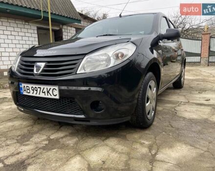 Чорний Дачія Sandero, об'ємом двигуна 1.1 л та пробігом 150 тис. км за 5300 $, фото 1 на Automoto.ua
